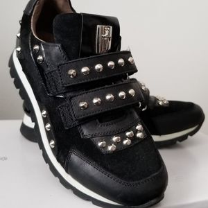 Cesare Paciotti  Girl  Shoes Sneakers Black Sz 13